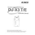 ALINCO DJ-X3T Owners Manual